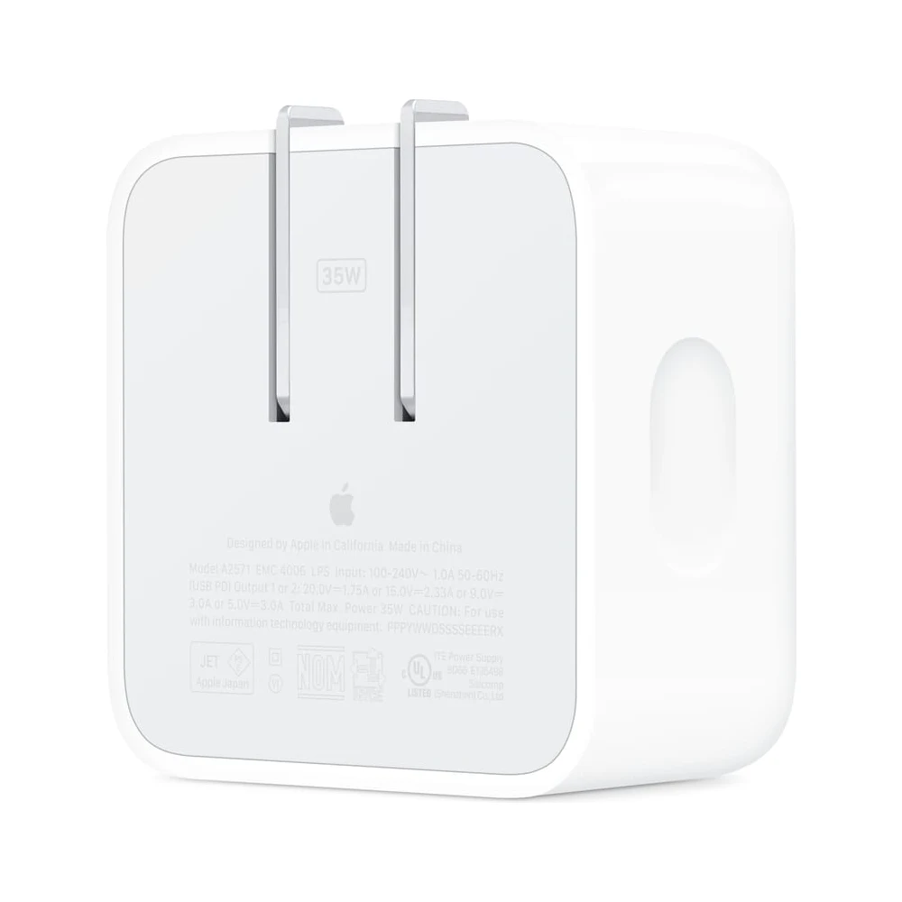 35W Dual USB-C Power Adapter.