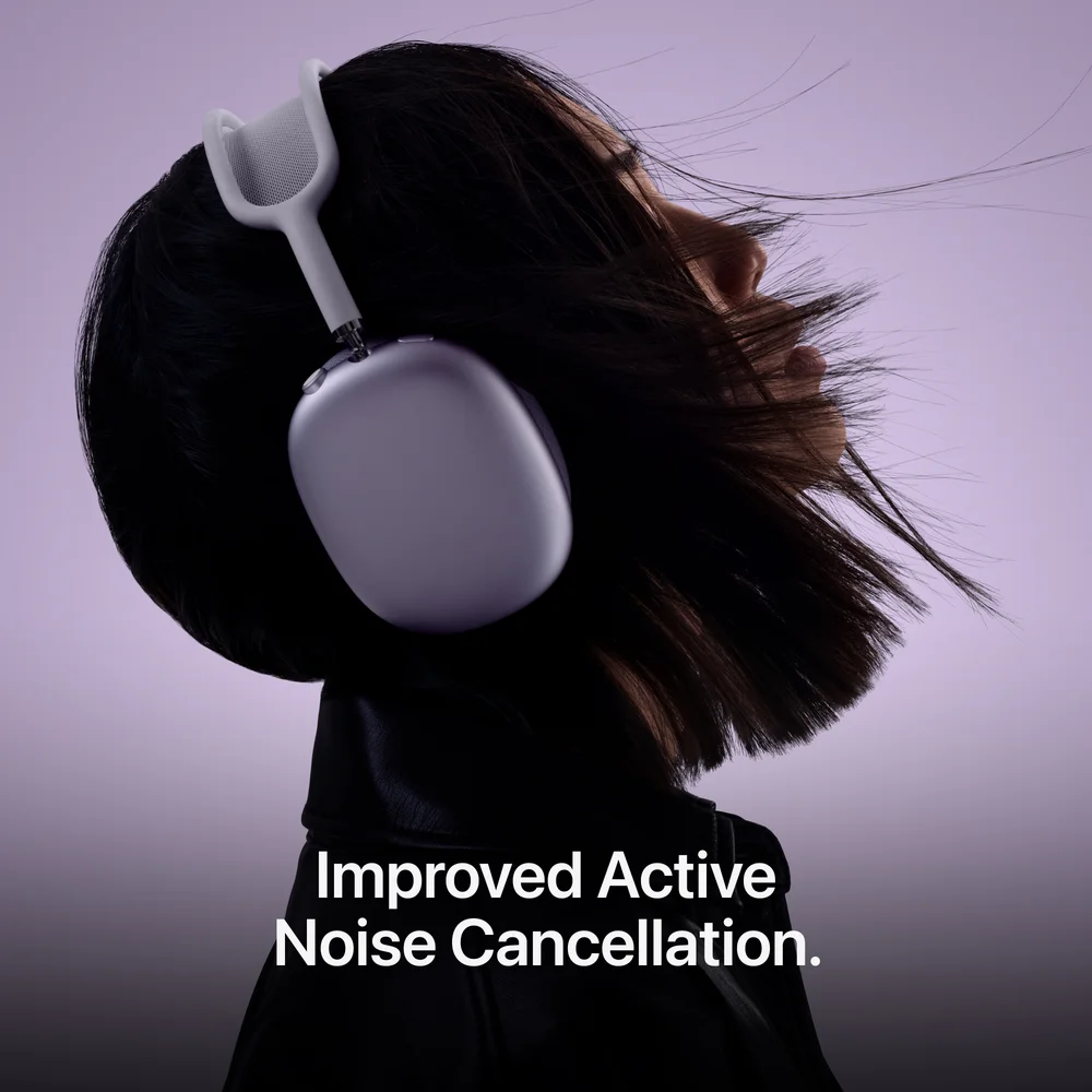 AirPods Max 2 ear cushion detail.