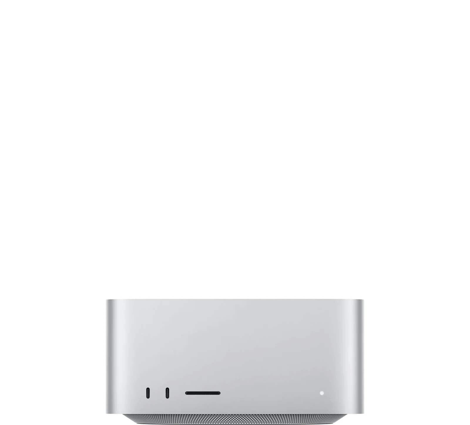 Mac Studio, front view.