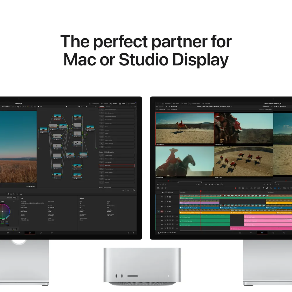 Studio Display XDR detail.