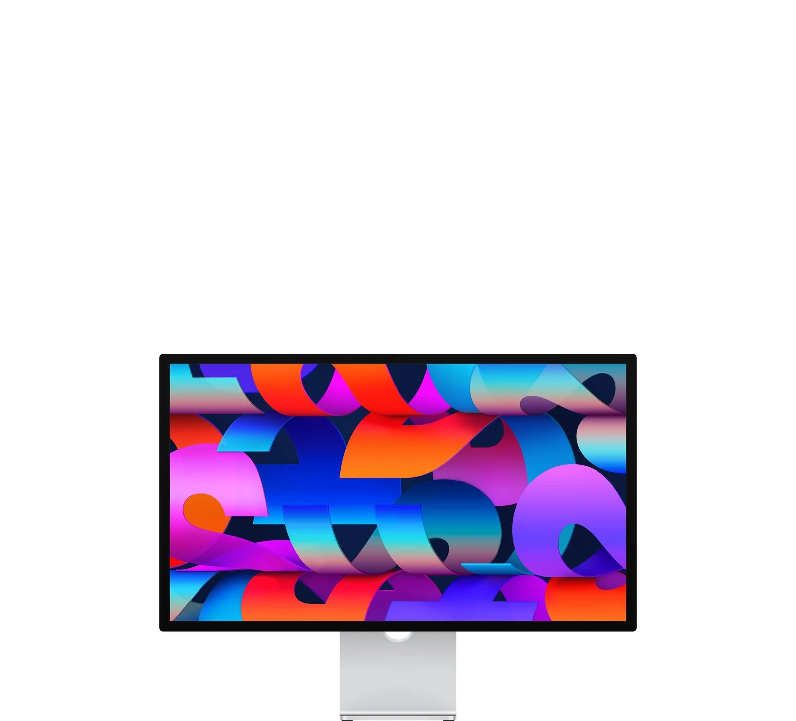 Studio Display front view.