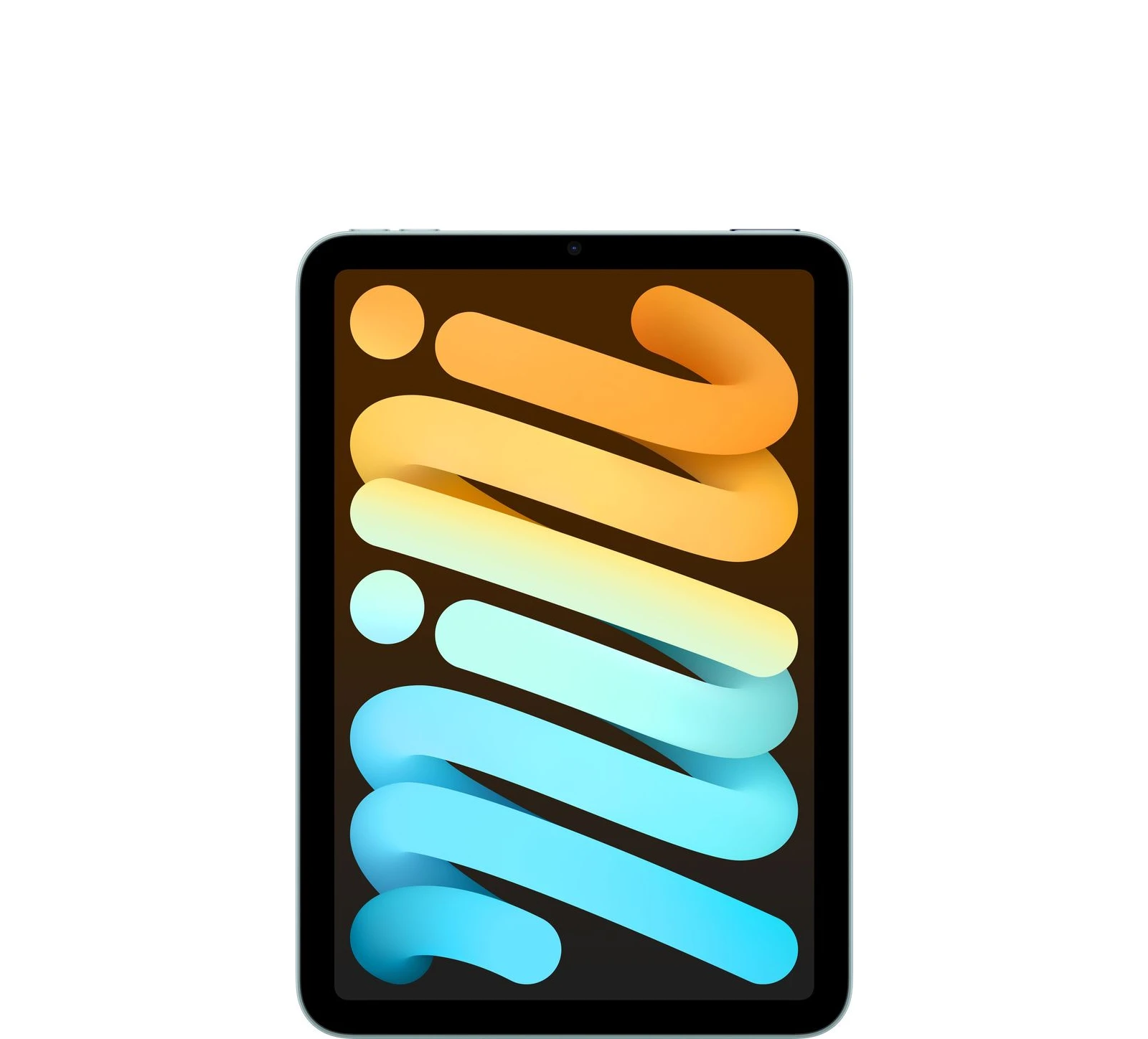iPad mini, front view.