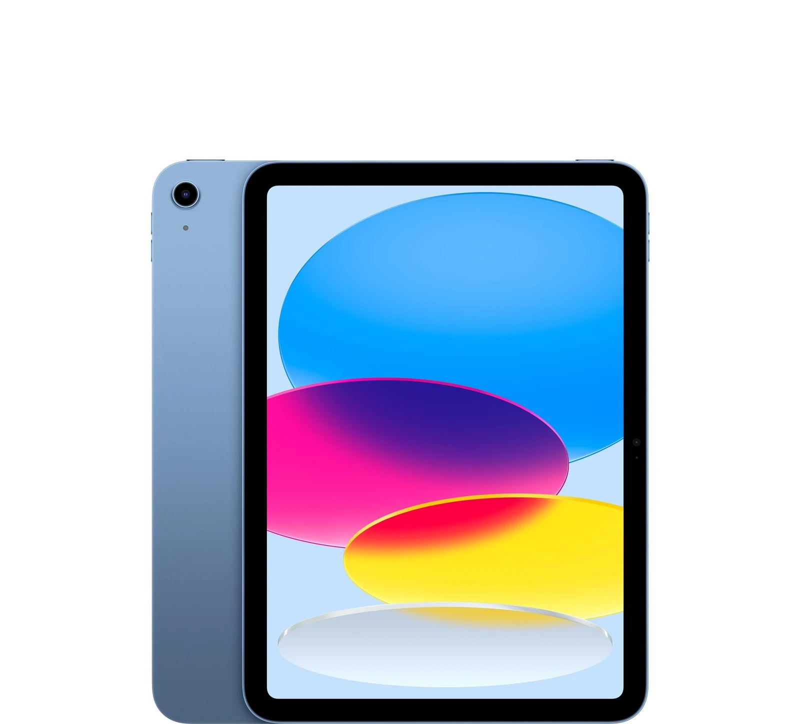 iPad, front view.