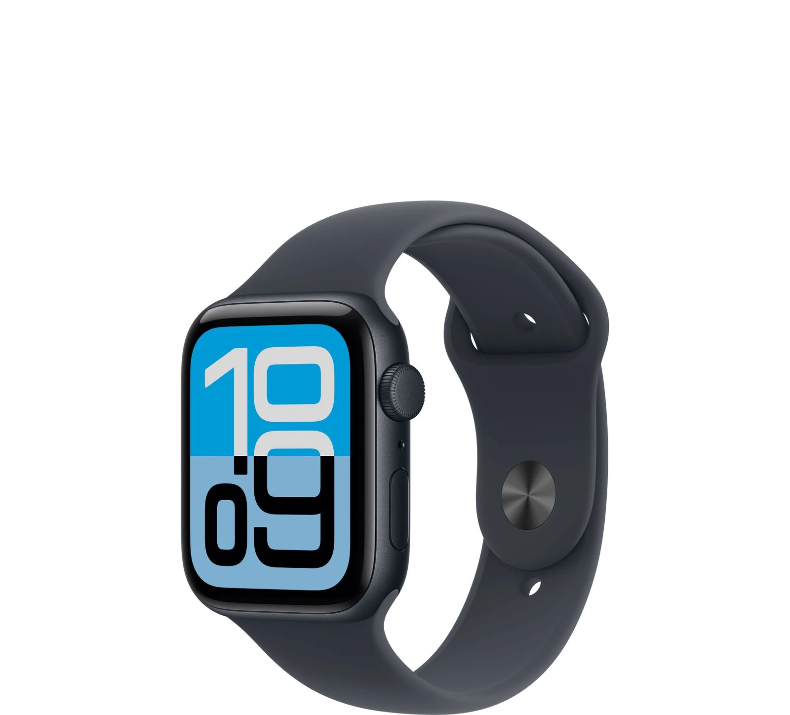 Apple Watch SE 3, front view.